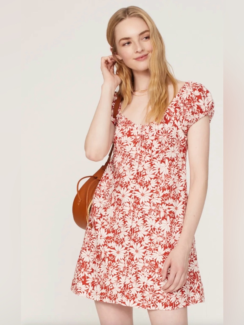 Madewell Margie Mini Dress in Abstract Floral size 12